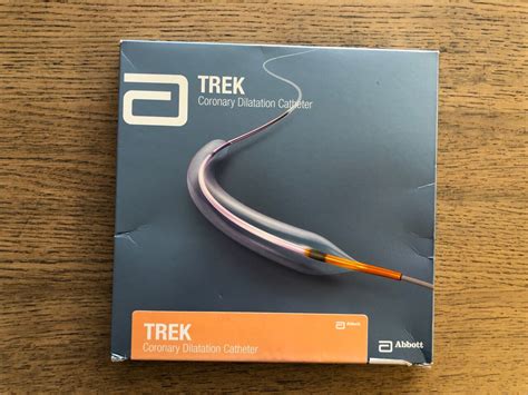 New ABBOTT 1012279 15 TREK Coronary Dilatation Catheter 4 5mm X 15mm X