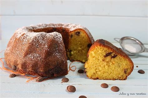 Bundt Cake De Naranja Y Chips De Chocolate Recetas De Cocina Casera