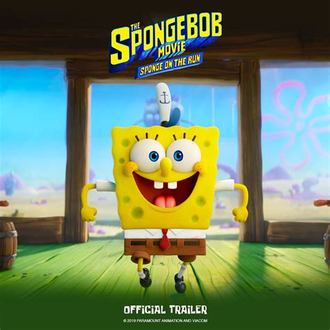 Theyre Not In Bikini Bottom Anymore Watch The Official Trailer For The SpongeBob Movie Sponge