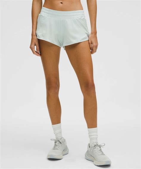 Lululemon Hotty Hot Low Rise Lined Short Mint Breeze Lulu Fanatics