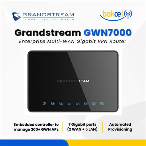 Jual Grandstream Gwn Enterprise Multi Wan Gigabit Vpn Router