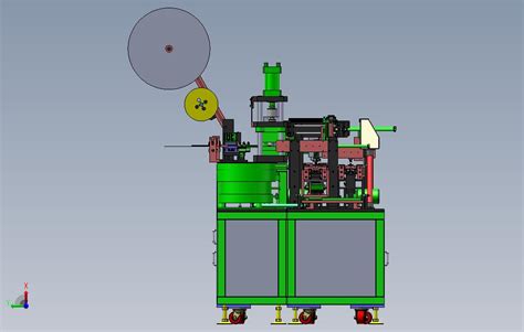 铜片冲压组装线solidworks 2011模型图纸免费下载 懒石网