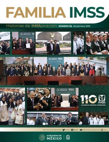 Revista Familia IMSS Historias de IMSSpiración No 5 Noviembre 2019 by