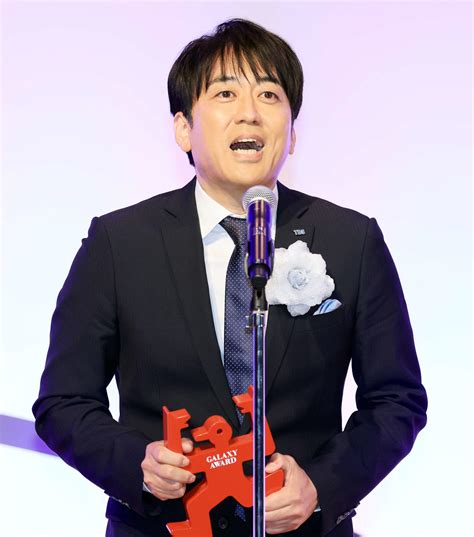 【ギャラクシー賞】安住紳一郎アナがグチ連発「経営者の優柔不断」「心に塗る薬ない」爆笑さらう 芸能写真ニュース 日刊スポーツ