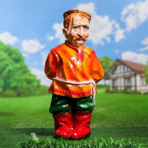 Садовая фигура 'Дед Петрович' 31х36х77см,, На газон - купить по низкой ...