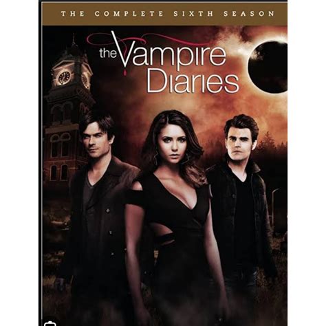 DVD SERIE THE VAMPIRE DIARIES 6 TEMPORADA DUBLADA COMPLETA NOVA