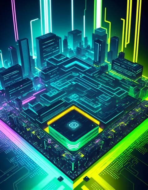 Premium Photo Circuit Board Background