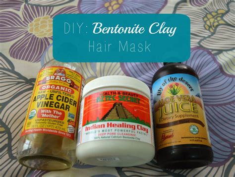 Bentonite Clay Mask Recipe For Natural Hair Haley Teeter