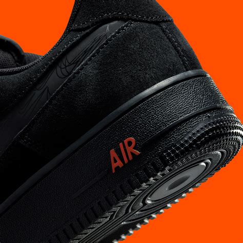 Nike Air Force 1 Low Blackorange Dz4514 001