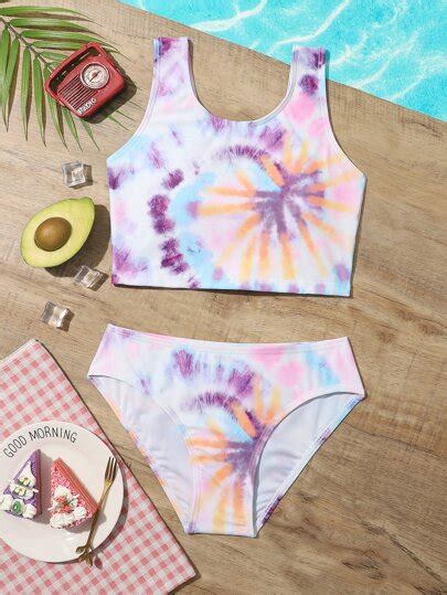 Shop Girls Beachwear Trendy Fashion Shein Usa