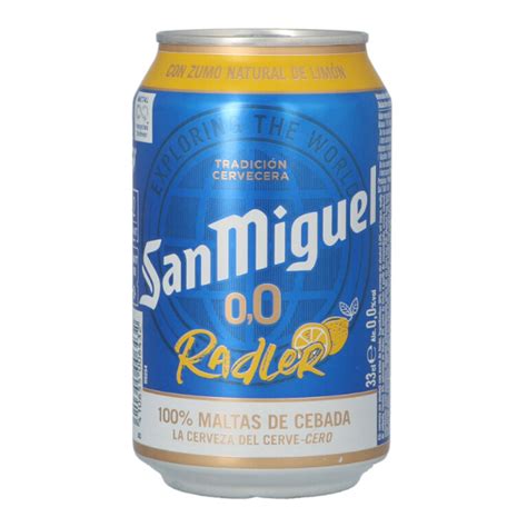 Your Store CERVEZA SAN MIGUEL RADLER 0 0 LATA 33CL