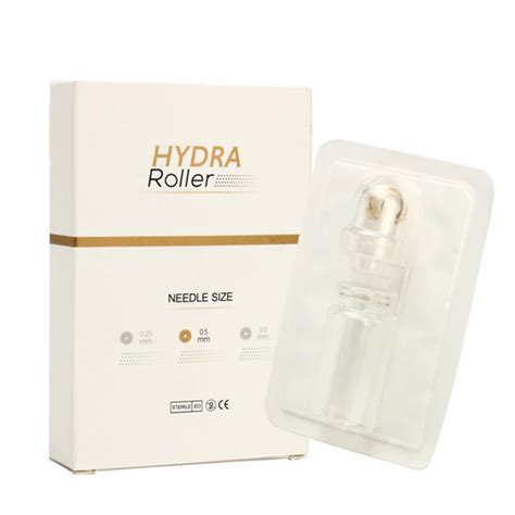 Гидра ролик титановая игла золотые наконечники мезороллер бутылка для ...