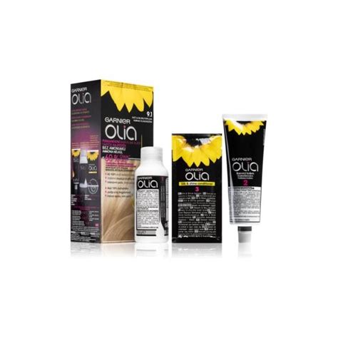 Garnier Olia Coloração Permanente Tom 9 1 Ashy Light Blonde Kuantokusta