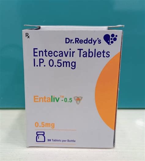 Entecavir Entaliv 0 5mg Tablet At Rs 1023 09 Bottle In Navi Mumbai ID