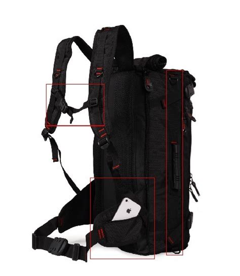 nylon backpack oversized backpacks yepbag