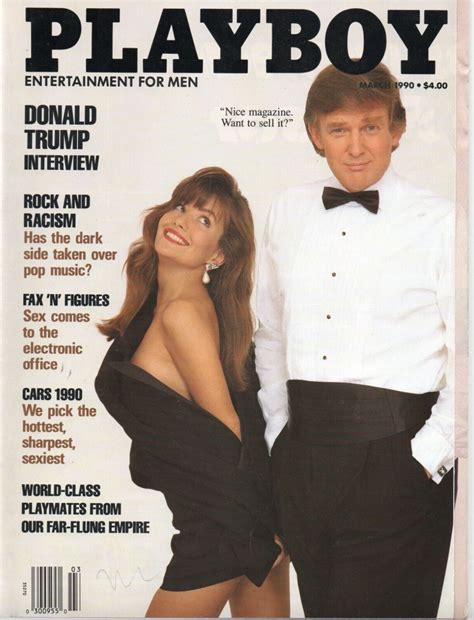Rare - March 1990 Playboy Magazine President Donald Trump in Cover Bollëku