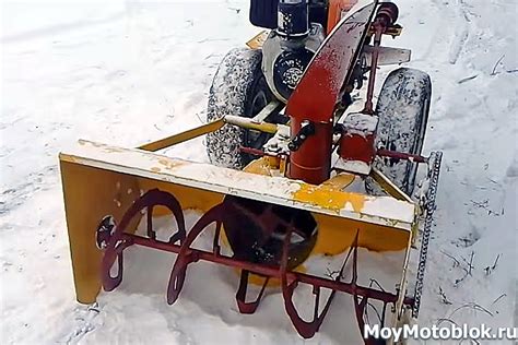 Снегоуборщик для мотоблока принцип работы и основы самостоятельной ...