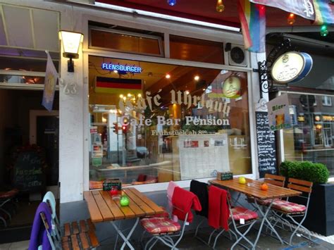 The Café Uhrlaub Gay Bar Hamburg Gay Quarter in St Georg