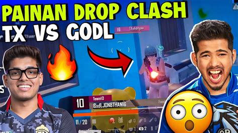 Jonathan Vs Scout🔥 Tx Vs Godl 4v4 Drop Clash⚡💛🥵 Youtube