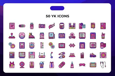 50 YK Icons