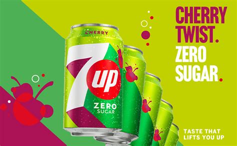 7UP Cherry Zero Sugar 24 x 330ml : Amazon.co.uk: Grocery