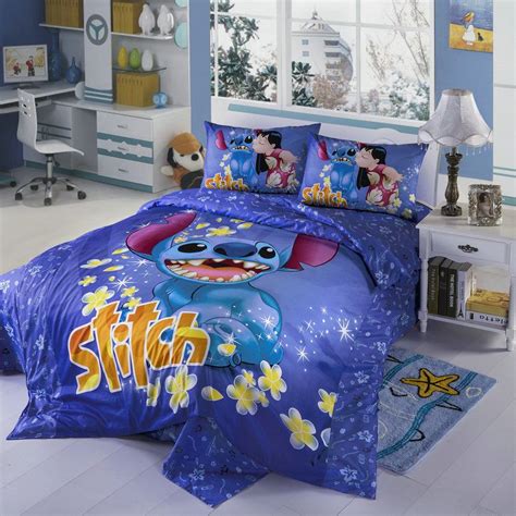 Disney Genuine Authorization Stitch Pcs Comforter Set In A Bag St