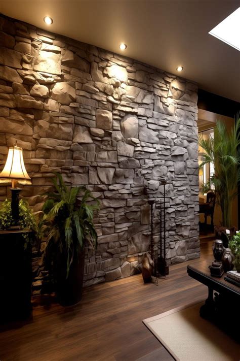 Textured Stone Accent Wall Ideas For A Natural Home Decor