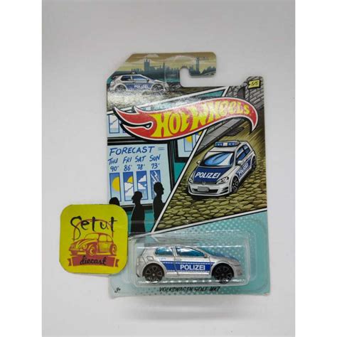 Hot Wheels Hotwheels Police Volkswagen Golf Mk Police Series Silver Shopee Malaysia