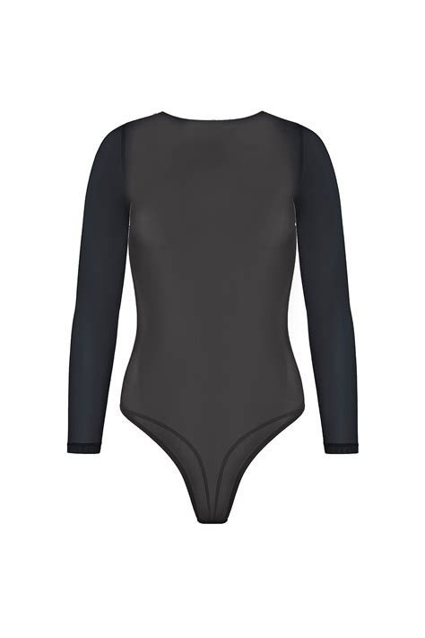 See Through Bodysuit Fishnet Bodysuit Sheer Top Sexy Red Bodysuit For Women Witch Lingerie