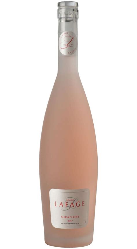 Domaine Lafage Miraflors Cotes Du Roussillon Rose 2017 Wine Bottle