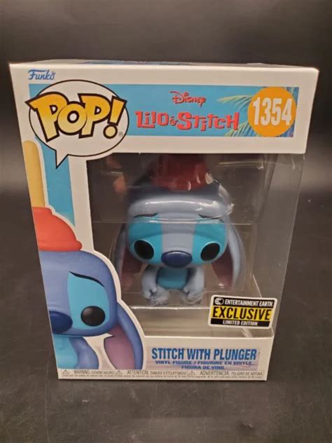 Funko Lilo Stitch Stitch With Plunger Pop Vinyl Figure In