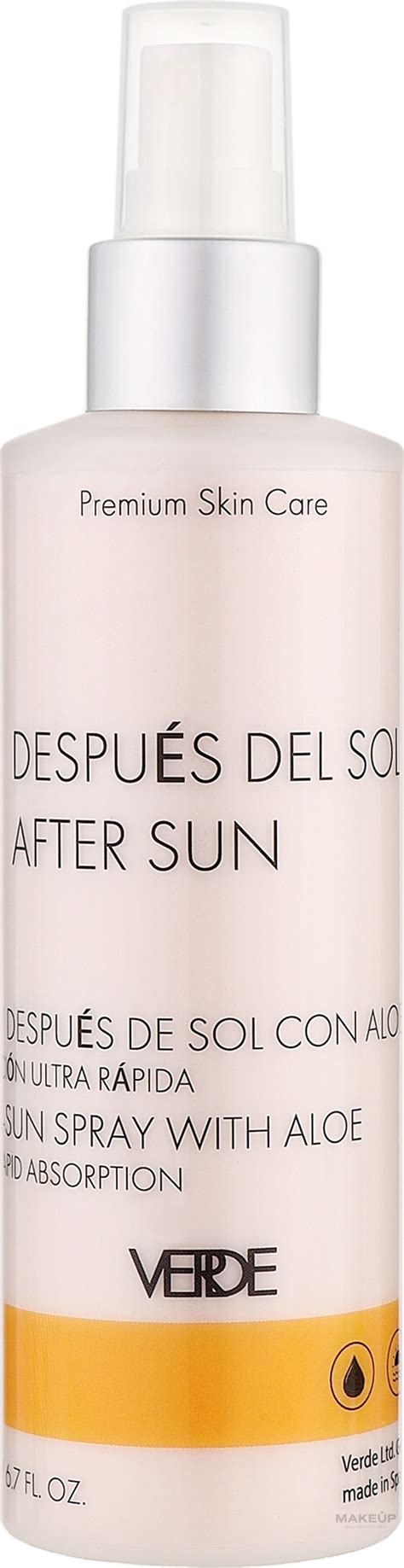 Verde After-Sun Spray - Лосьон-спрей после загара: купить по лучшей ...