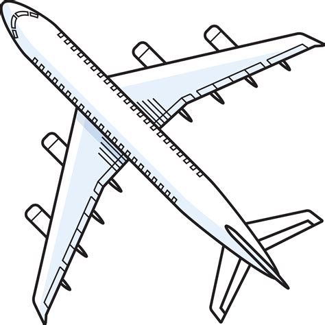 easy aircraft drawing 7