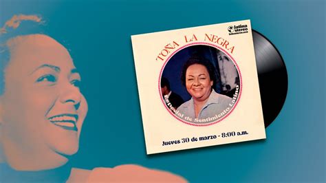 Especial de Sentimiento Latino Toña La Negra Sus boleros en vinilo