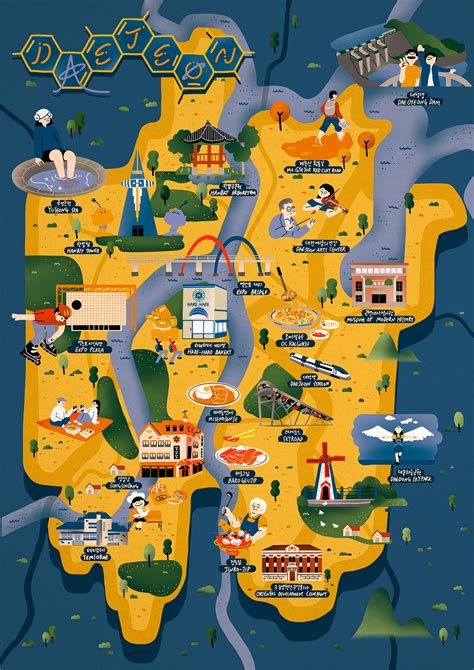 Top Tourist Attraction and Places Map of Korea South Korea – Tourist