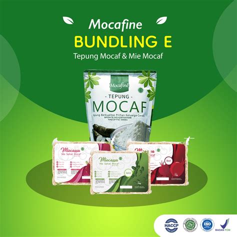 Jual Bundling Sehat E Pcs Tepung Mocaf Mocafine Gram Pcs