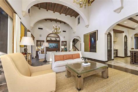 SYLVESTER STALLONE’S STUNNING LA QUINTA MANSION! - LIVING