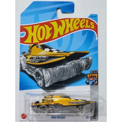 Hot Wheels Mad Splash Case J Shopee Malaysia