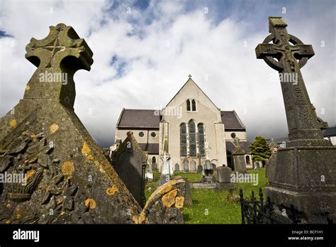Duiske Abbey Viewed Fromthe Graveyard Graiguenamanagh County Kilkenny