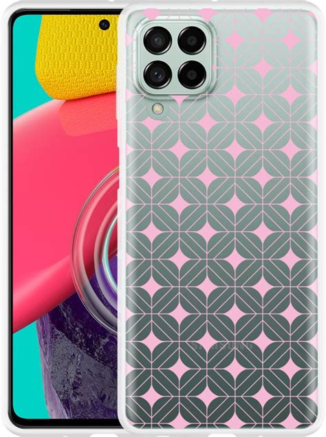 Samsung Galaxy M Hoesje Geometrisch Pink Designed By Cazy Bol