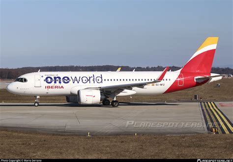 EC NFZ Iberia Airbus A320 251N Photo By Mario Serrano ID 1249037