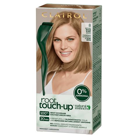 Clairol Root Touch Up By Natural Instincts Ammonia Free Permanent Hair Color Medium Blonde