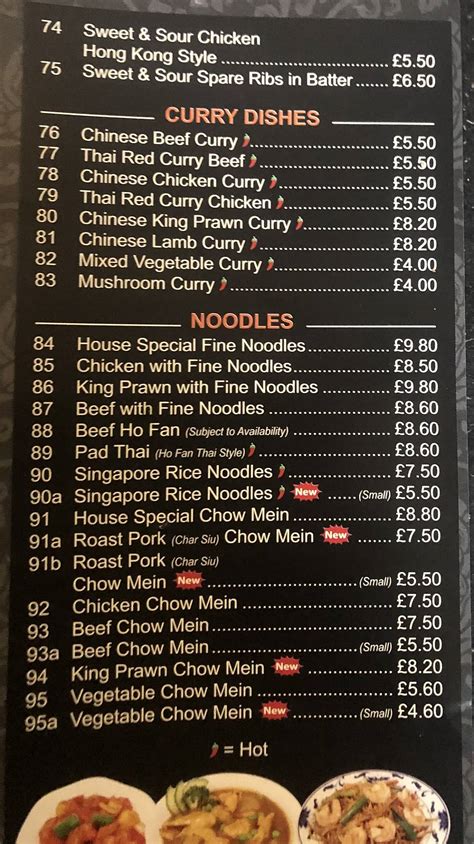 Menu At Peking Palace Chinese Restaurant Bedford