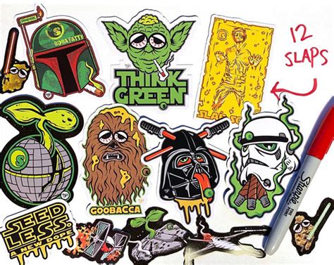 Sticker Pack The Force