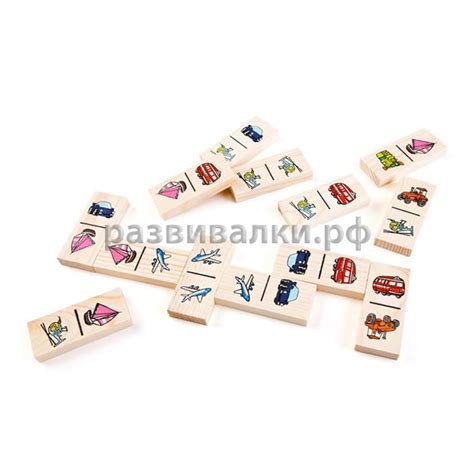 Домино "Транспорт" купить за 247.00 р. в интернет-магазине Развивалки