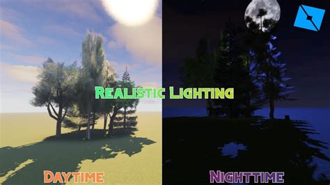 Realistic Lighting Roblox Studio Youtube