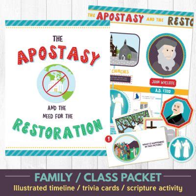 Primary Lesson The Apostasy And The Need For The Restoration The