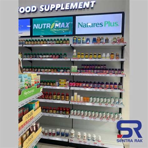 rak apotek  led slim signage sentra rak