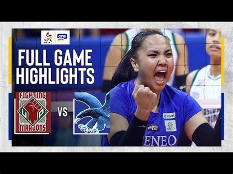 ADMU Vs UP FULL GAME HIGHLIGHTS UAAP SEASON 86 WOMENS VOLLEYBALL