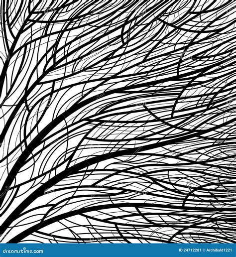 stylized tree pattern stock vector illustration  wood